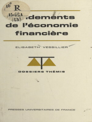 cover image of Fondements de l'économie financière